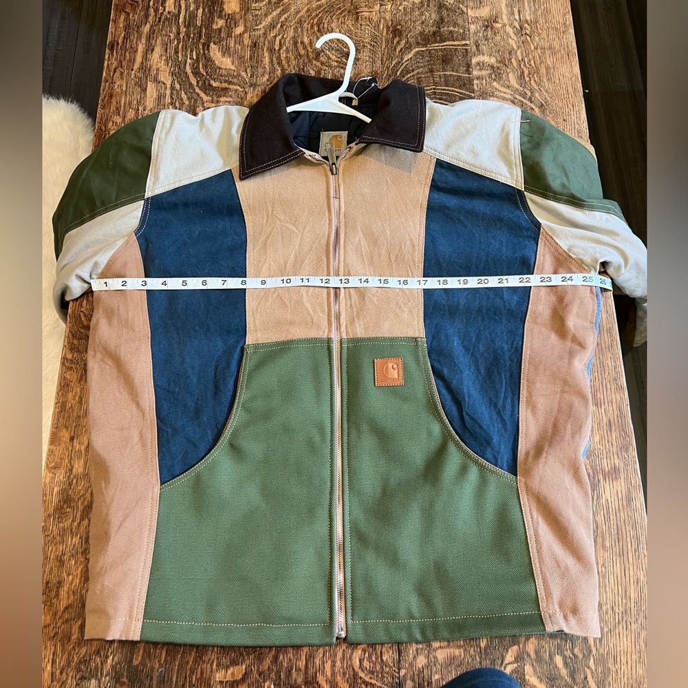 Vintage Carhartt Reworked Patch Work Jacket - Picture 3 of 10